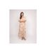 Robe chemise longue motifs ILIAGO - Dona X Lisa-1
