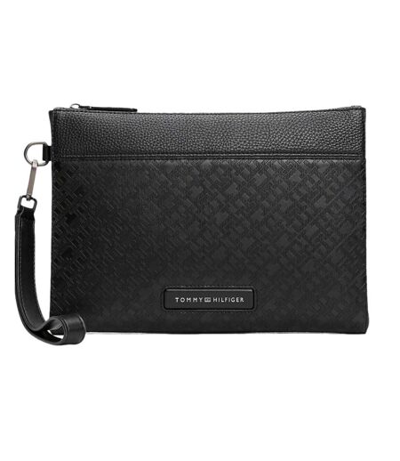 Sacoche noire homme tommy hilfiger pouch - taille unique