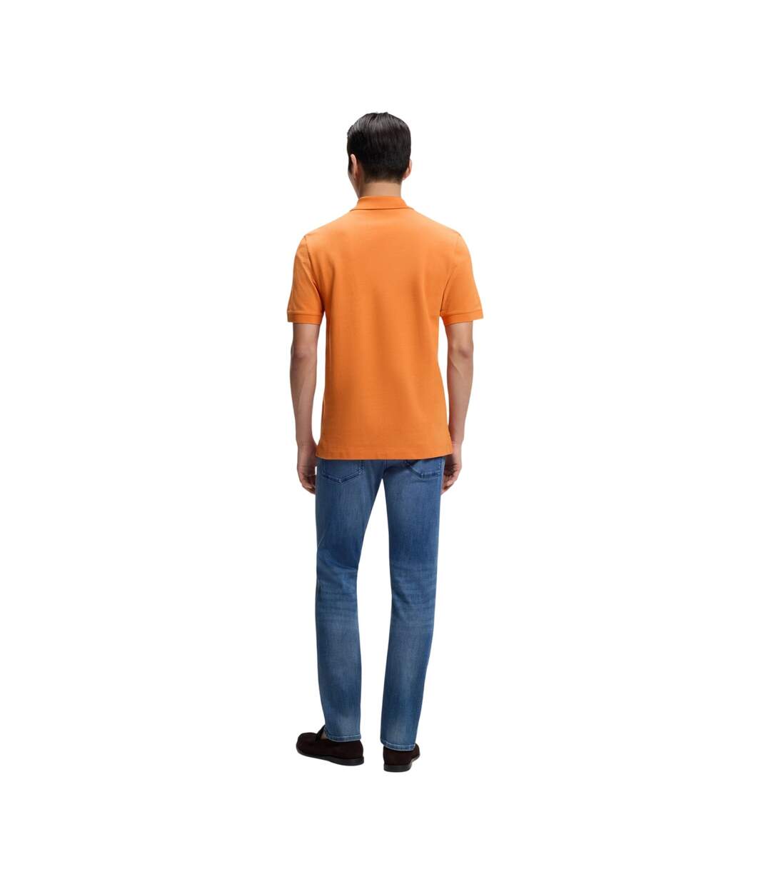 Polo Pallas Homme Orange Moyen Boss-2