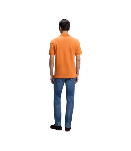 Polo Pallas Homme Orange Moyen Boss