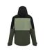 Mens Maland Ii Waterproof Jacket Sage Black Dark Khaki Regatta-3
