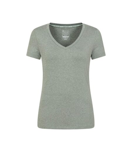 T-shirt vitality femme vert kaki Mountain Warehouse