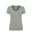 T-shirt vitality femme vert kaki Mountain Warehouse-1