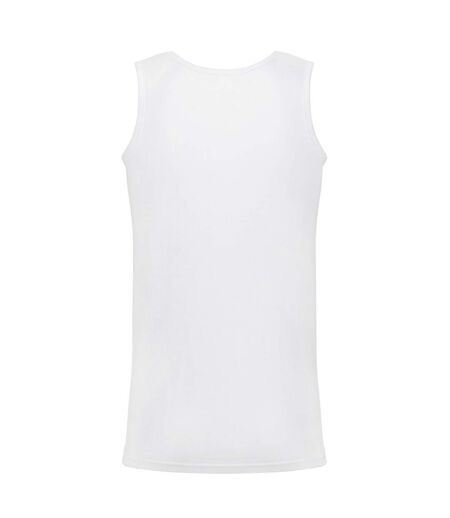 Mens Valueweight Athletic Vest Top White Fruit Of The Loom
