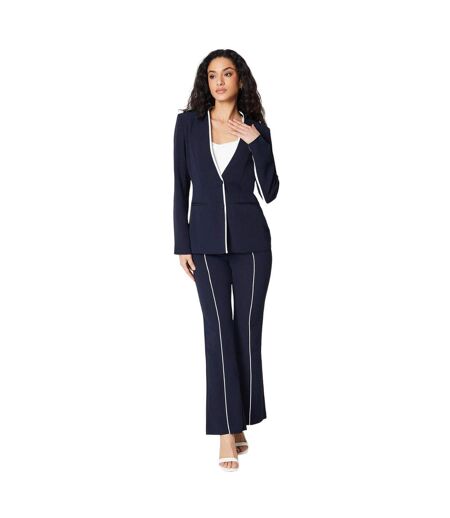 Pantalon femme bleu marine Principles