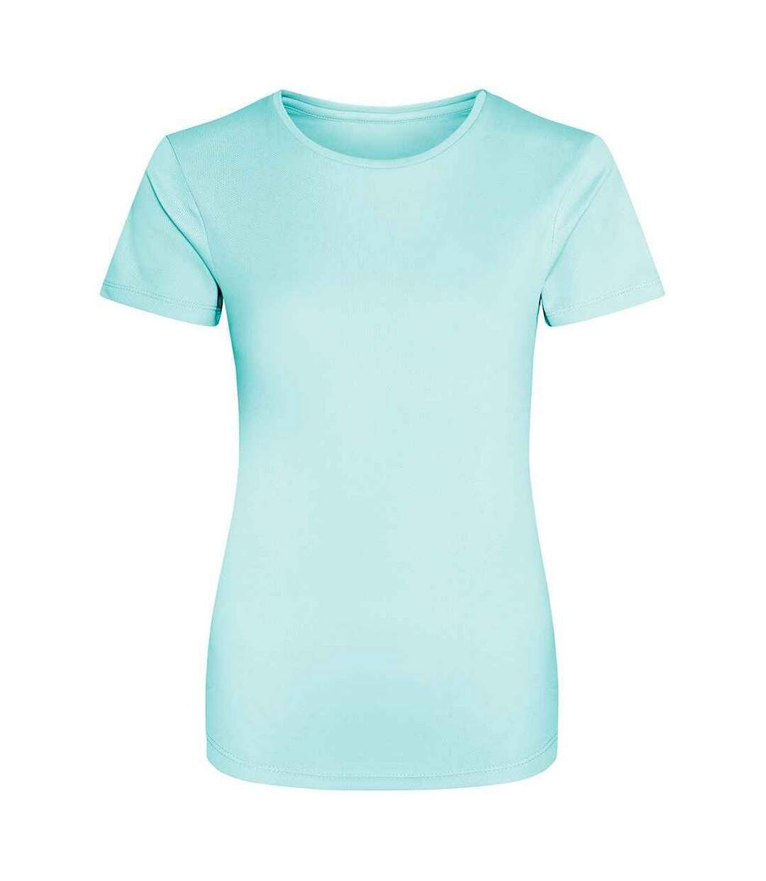 Just Cool Womens/ladies Sports Plain T-shirt Mint AWDis-1