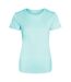 T-shirt de sport femmes menthe AWDis