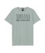 T-shirt Motif/style Nirvana Nevermind Adulte Bleu Amplified-1
