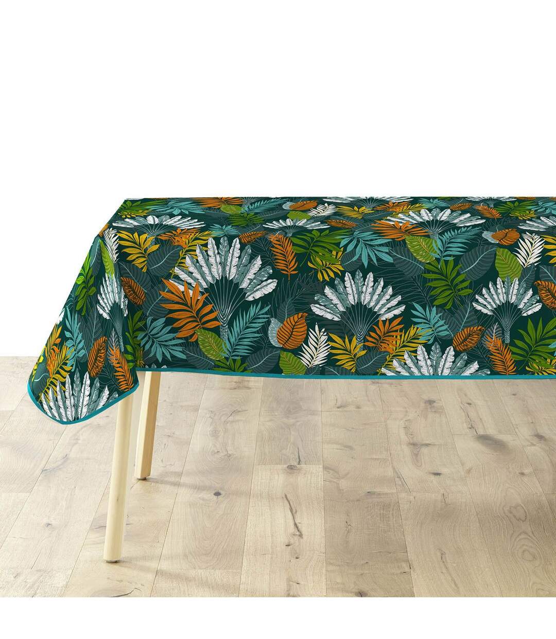 Nappe Imprimé Panazio 140x240cm Vert-1