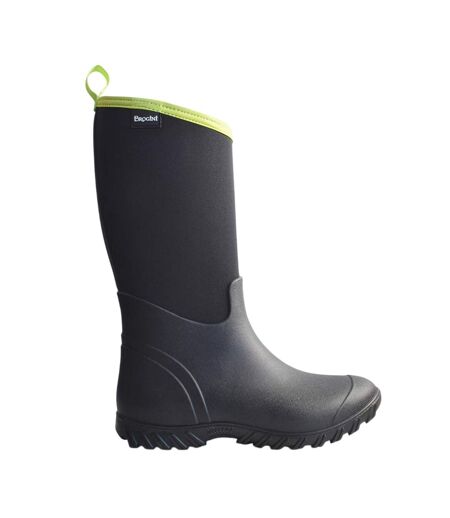 Bottines Mi-mollets Motif/style Logo Belmont Femme Noir Vert Clair Vif Brogini
