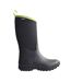 Bottines Mi-mollets Motif/style Logo Belmont Femme Noir Vert Clair Vif Brogini-1