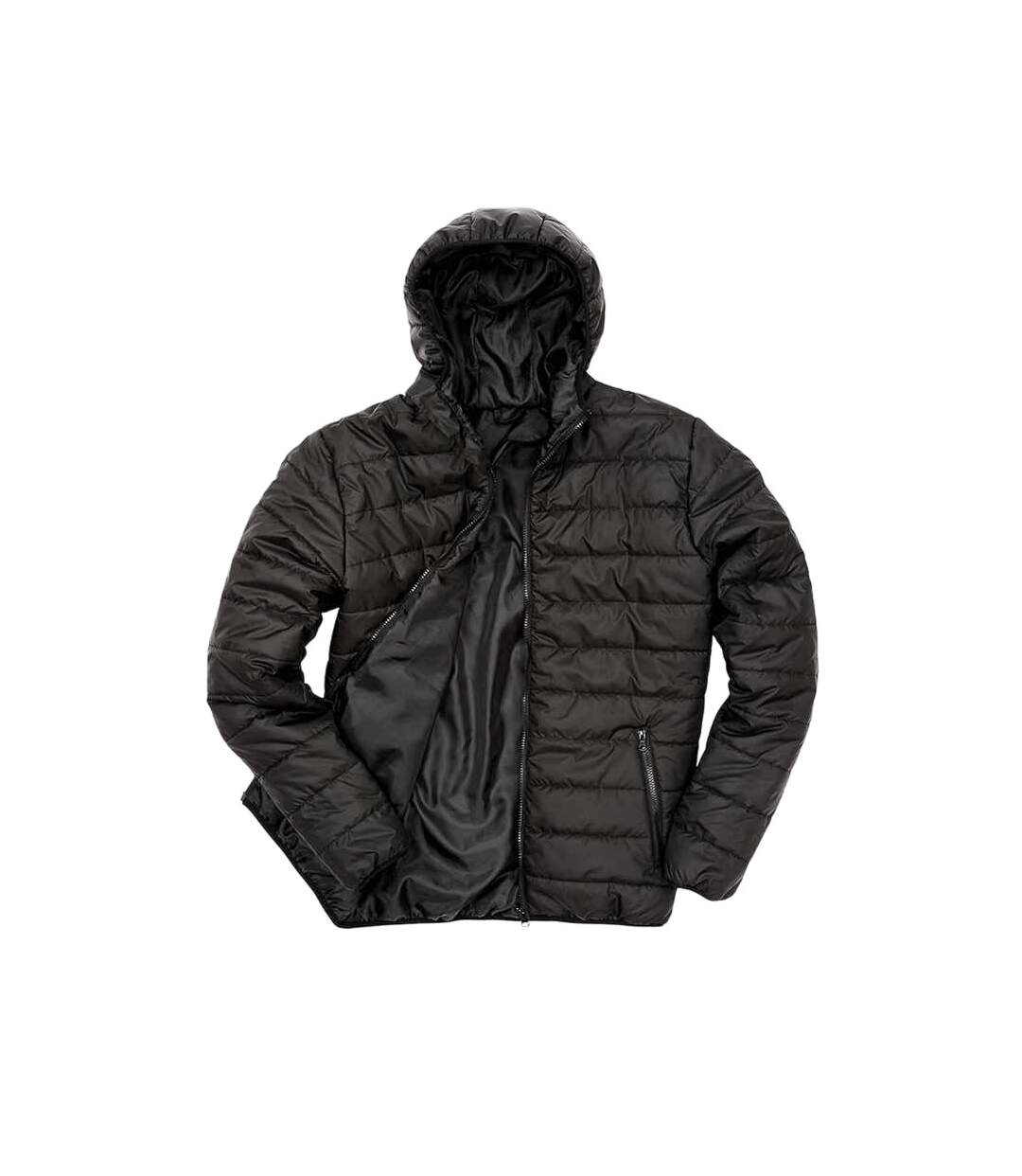 Doudoune matelassée homme noir Result Core