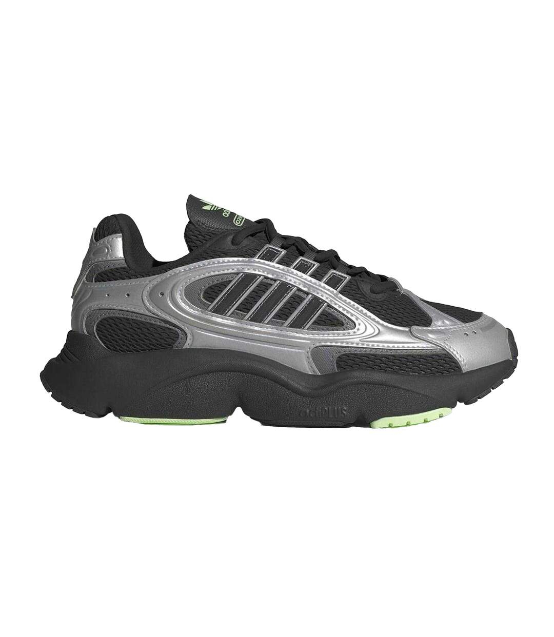 Womens/ladies Ozmillen Trainers Carbon Black Adidas-1