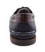 Mens Authentic Original Leather 2 Eyelet Boat Shoes Navy White Brown Sperry-1