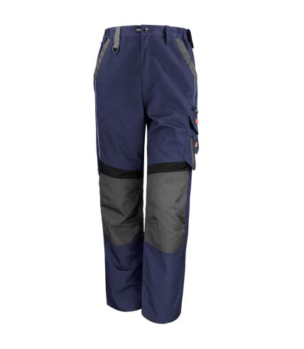 WORK-GUARD by Result Unisex Adult Technical Pants (Navy/Black)