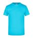 T-shirt Adulte Bleu Pacifique James And Nicholson-1