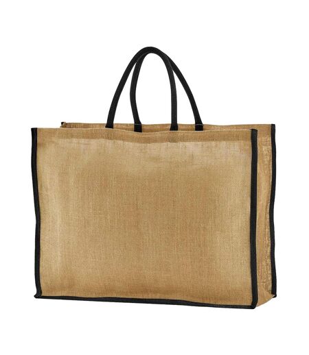 Tote Bag Market Taille Unique Naturel Noir Westford Mill