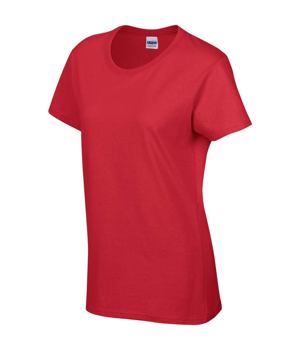 T-shirt femme rouge Gildan