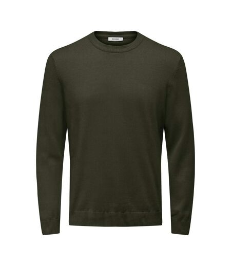 Pull kaki homme only & sons holger