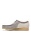 Chaussures Bateau Wallabee Homme Gris Clair Clarks Originals-2