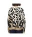 Pull marron imprimé femme vero moda kai-2