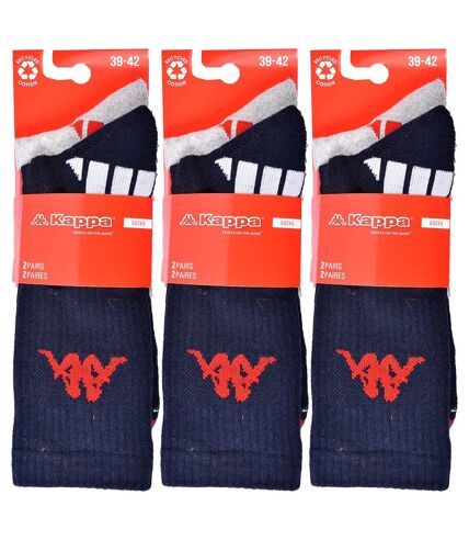 Chaussettes Homme KAPPA 6 paires PREMIUM CREW 2787ASS