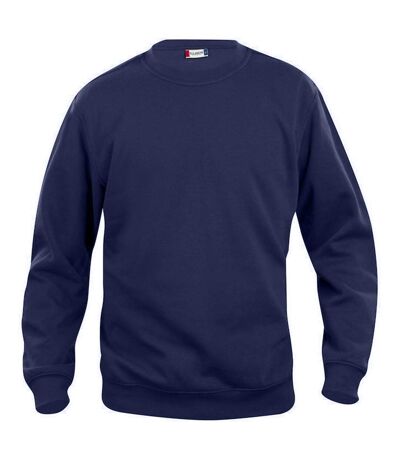 Sweat basic adulte bleu marine foncé Clique