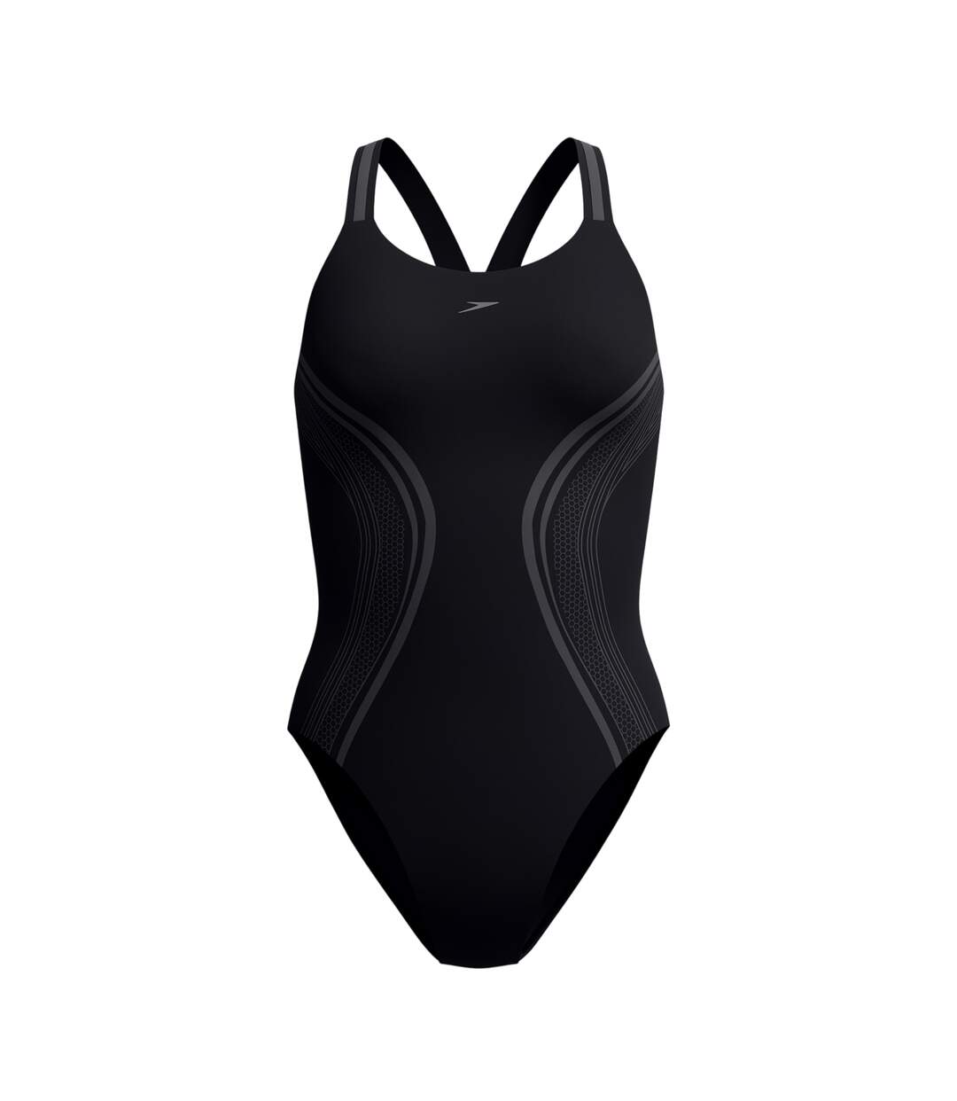 Maillot De Bain 1 Pièce Motif/style Imprimé Femme Noir Speedo-2