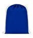 Bullet Oregon Cotton Premium Rucksack (Pack of 2) (Royal Blue) (17.3 x 12.6 inches)