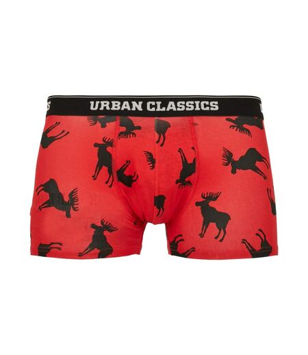 Boxers Homme Rouge Élan Noir Urban Classics