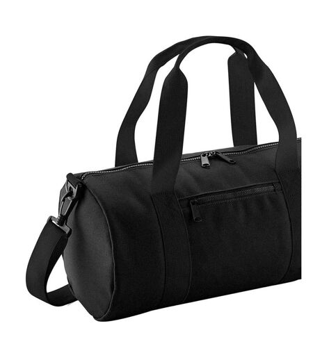 Lot de 2  Petit sac polochon taille unique noir/noir Bagbase