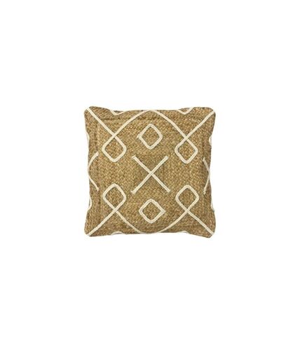 Roolu jute braided cushion cover one size natural Furn