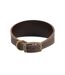 Timberwolf hound leather dog collar 34cm 43cm sable Ancol-1