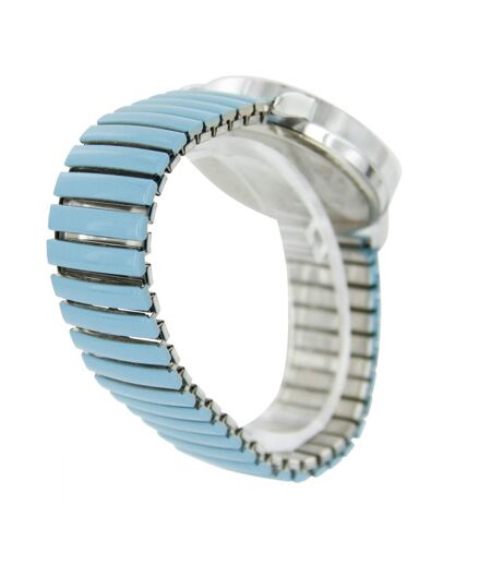 Montre Femme Bracelet Elastique Métal Bleu GIORGIO