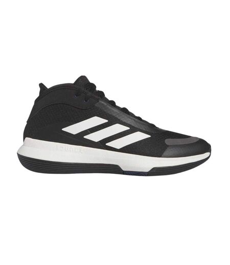 Mens Bounce Legends Logo Trainers Black White Charcoal Adidas
