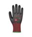 Unisex adult a671 cs f13 latex cut resistant gloves xl black Portwest-2