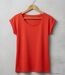 Tee-shirt MAYFLOWER DELHI1 sans manches : l'éclat vitaminé en coton flammé-2