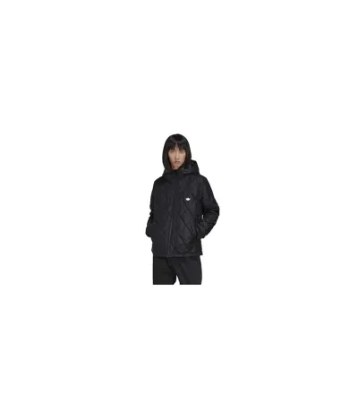 Unisex Adult Regular Hooded Jacket Black Adidas