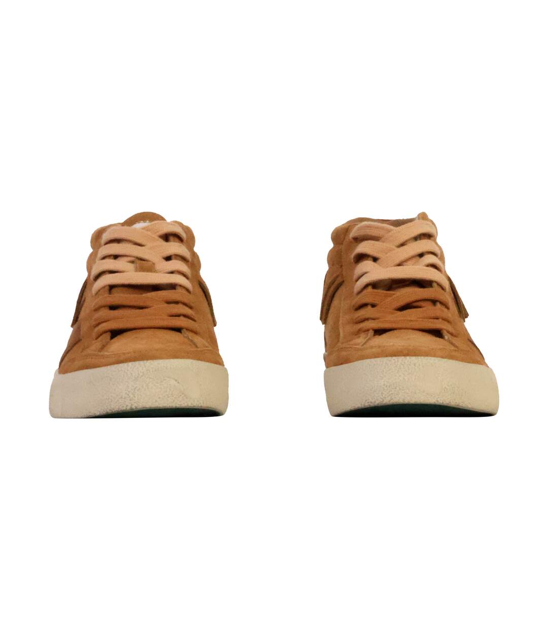 Basket Montante Cuir Natural World-5
