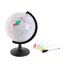 Globe Rotatif à Personnaliser Feutres 22cm Blanc-2