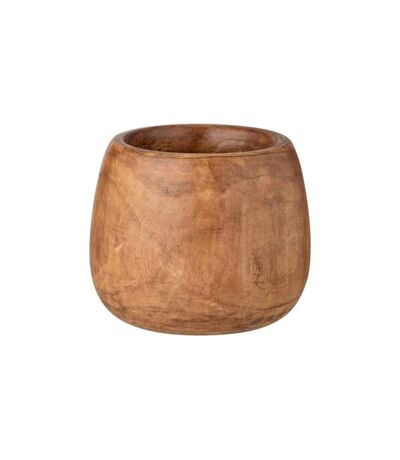Cache-Pot Déco Wood Paulownia 27cm Marron