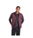 Mens Down Lightweight Gilet Dark Burgundy Animal-1
