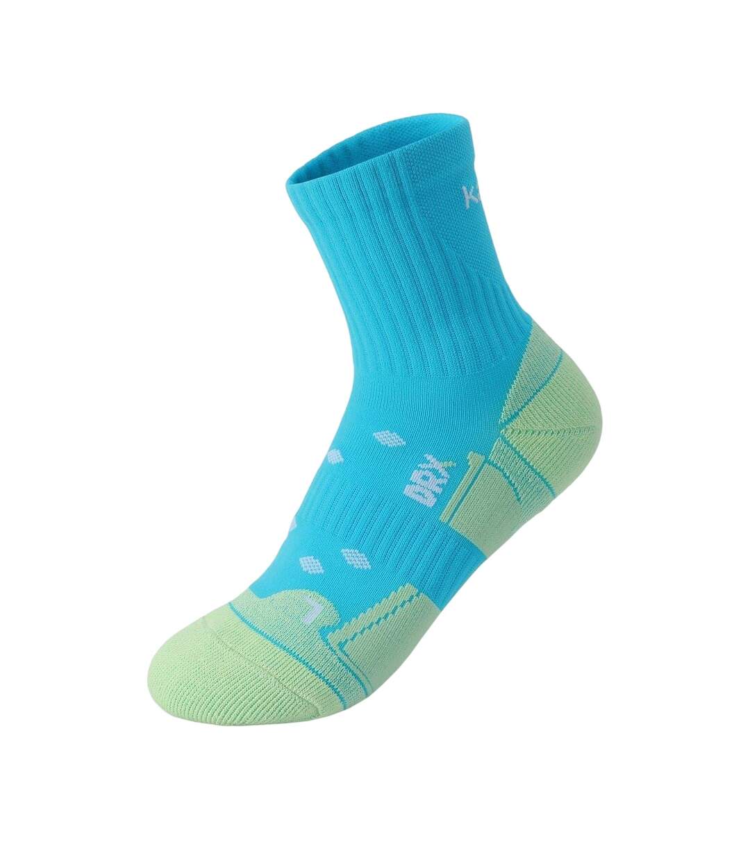 Pack Of 2  Womens/ladies Running Socks  Teal Karrimor-3