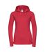 Sweat À Capuche Authentic Femme Rouge Classique Russell-1