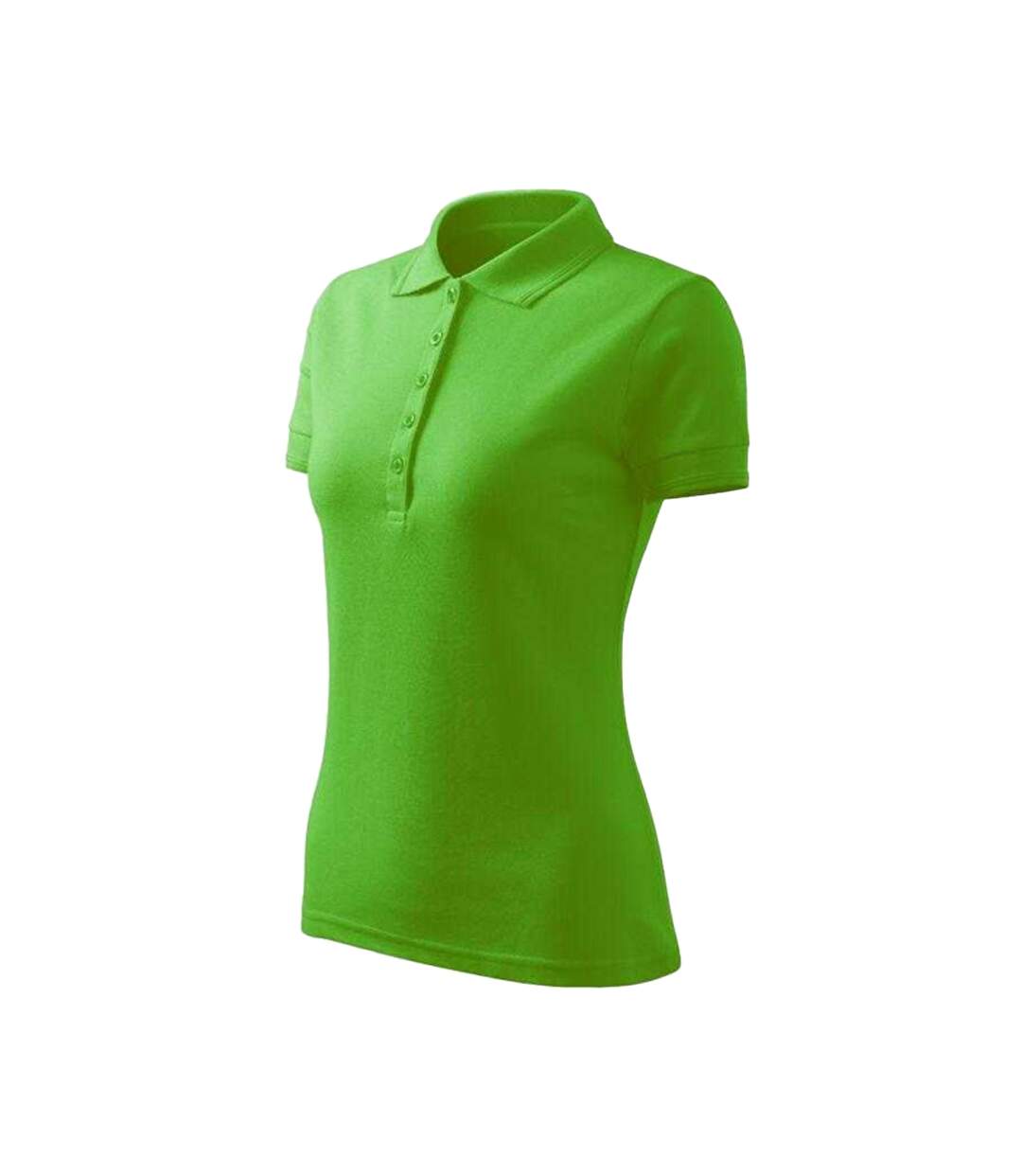 Polo Femme Vert Pomme Malfini-3