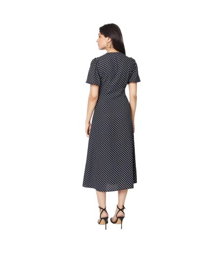 Robe mi-longue femme noir Dorothy Perkins