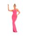 Robe Longue Femme Rose Missy Empire-1
