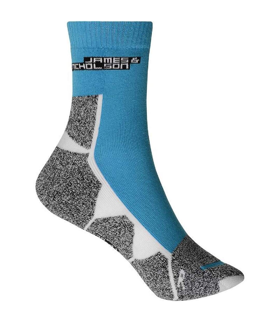 Chaussettes de sport - JN215 - bleu vif et blanc-1