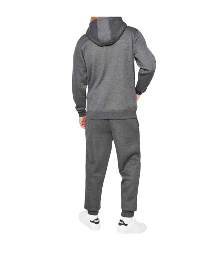 Sweat À Capuche Essential Oth Homme Charbon Chiné Lonsdale