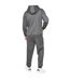 Sweat À Capuche Essential Oth Homme Charbon Chiné Lonsdale-4
